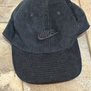 Nike Black Corduroy Cap